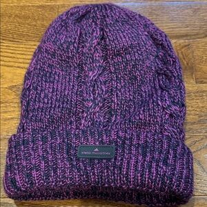 Stella McCartney Violet Cable Knit Ski Hat